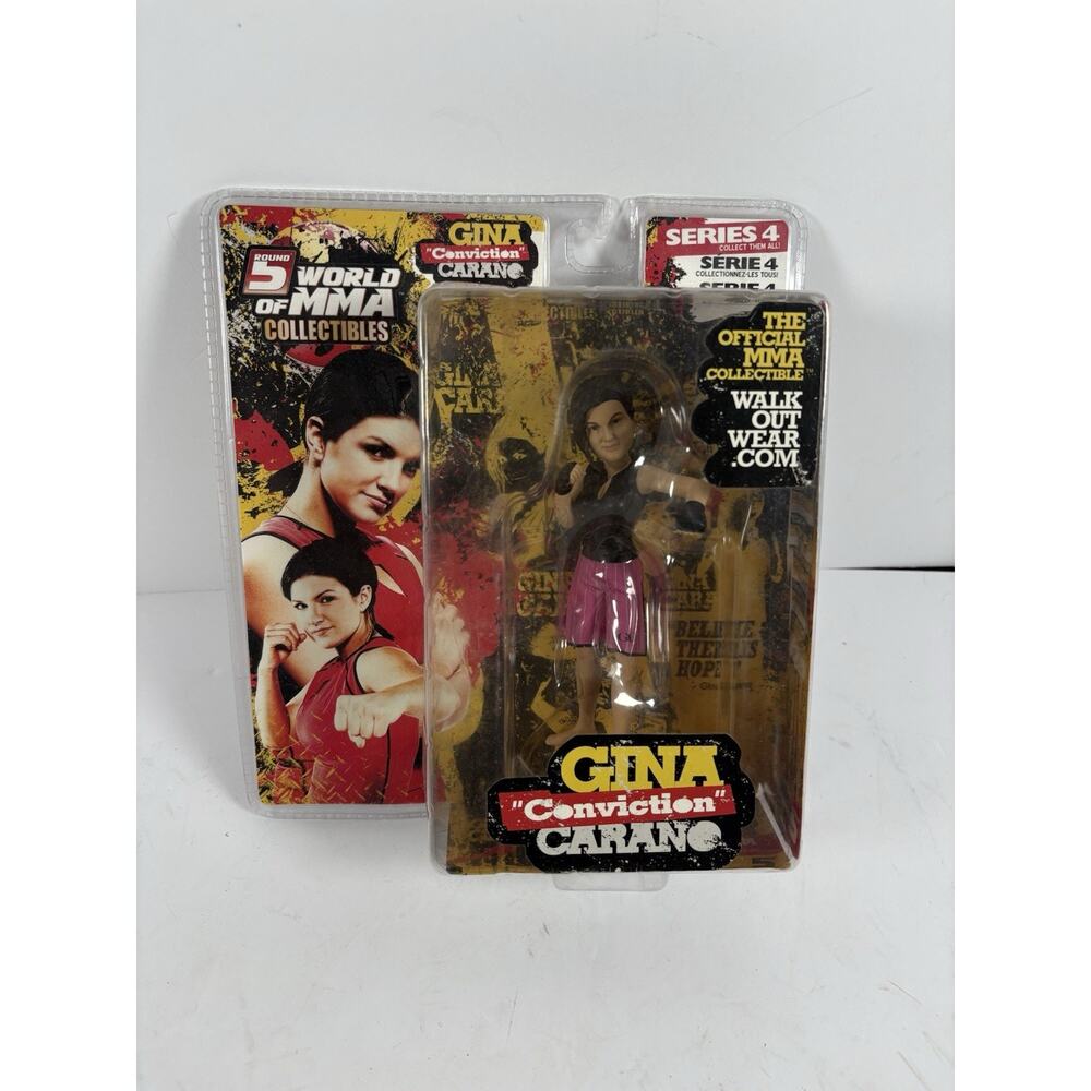 Round 5 World of MMA Gina “Conviction” Carano Series 4 Figure NIP